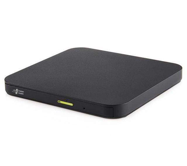 Hitachi-LG GP96YB70 / DVD-RW / externí / ultraslim / M-disc / USB-A, C / černá