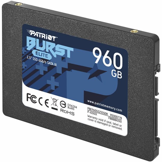 PATRIOT BURST ELITE 960GB SSD / Interní / 2,5" / SATA 6Gb/s /