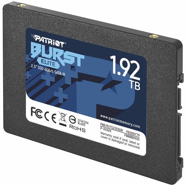PATRIOT BURST ELITE 1,92TB SSD / Interní / 2,5" / SATA 6Gb/s /