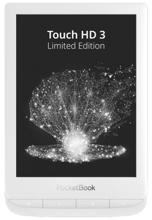 POCKETBOOK e-book reader 632 Touch HD 3 Limited edition/ 16GB/ 6"/ Wi-Fi/ micro USB/ čeština/ Pearl White + POUZDRO