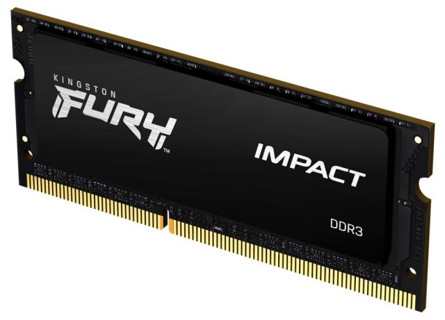 KINGSTON FURY Impact 8GB DDR3 1600MHz / CL9 / SO-DIMM / 1.35V