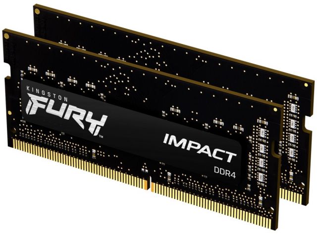 KINGSTON FURY Impact 32GB DDR4 2666MHz / CL16 / SO-DIMM / KIT 2x 16GB