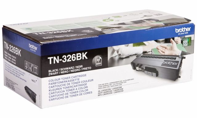 BROTHER tonerová kazeta TN-326BK/ DCP-L8400,L8450/ HL-L8250,L8350/ MFC-L8650,L8850/ 4000 stránek/ černý