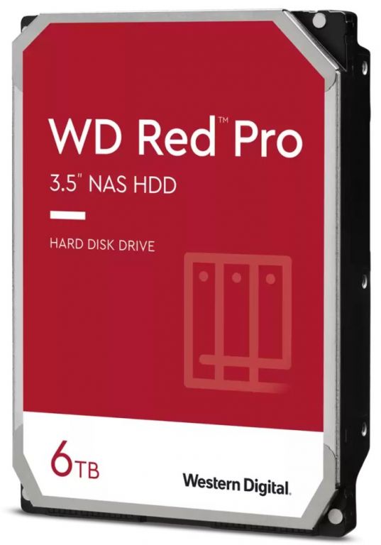 WD RED Pro 6TB HDD / WD6003FFBX / SATA 6Gb/s / Interní 3,5"/ 7200 rpm / 256MB