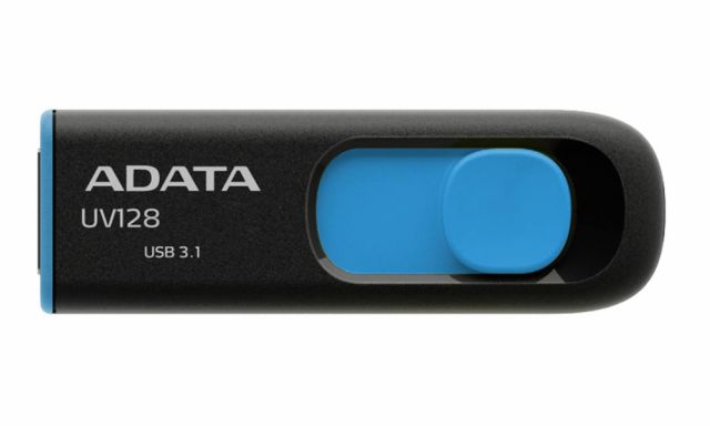 ADATA DashDrive UV128 128GB / USB 3.1 / černo-modrá