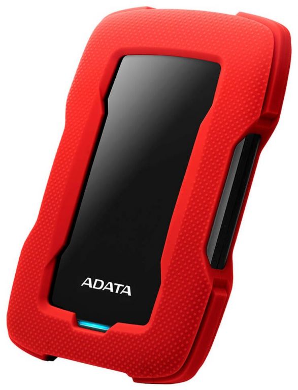 ADATA Durable Lite HD330 2TB HDD / externí / 2,5" / USB 3.1 / červená