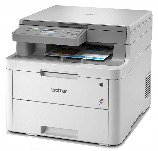Barevná multifunkční laserová tiskárna BROTHER DCP-L3510CDW/ A4/ Duplex/ Wi-Fi/ USB