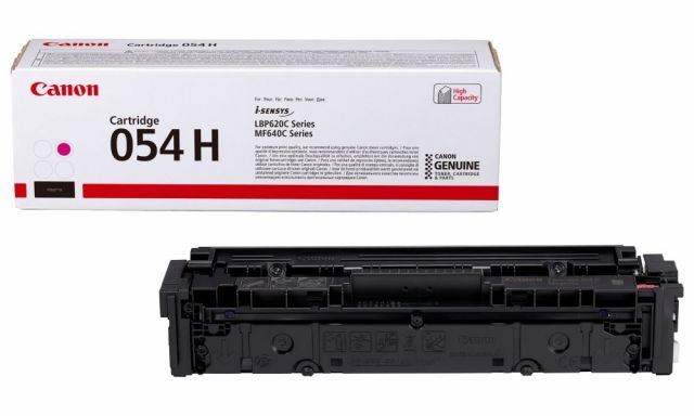 Canon originální toner 054HM, purpurový, 2300str., 3026C002, high capacity, Canon i-SENSYS LBP621Cw, 623Cdw, MF641Cw, 64