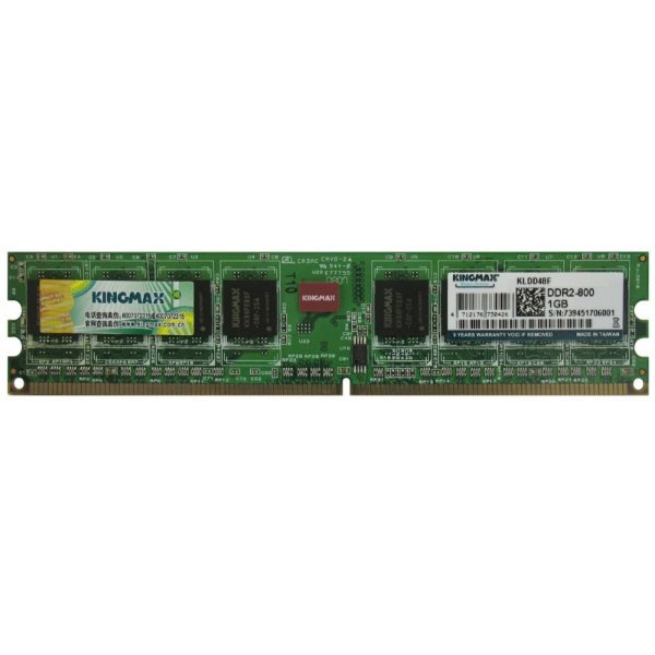 OPRAVENÉ - KINGMAX RAM DDR2 1GB 240pin PC6400 800MHz (chip Kingmax)