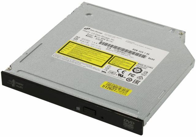 Hitachi-LG GTC2N / DVD-RW / interní / slim / M-Disc / SATA / černá / bulk