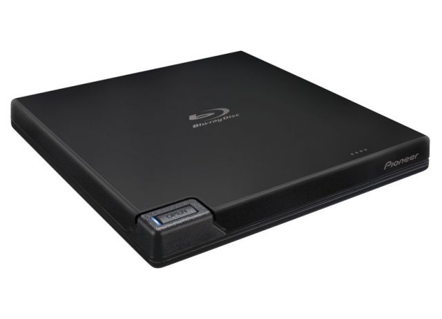 Pioneer BDR-XD07TUHD / 4K Ultra HD Blu-ray / externí / M-Disc / USB 3.0 / černá