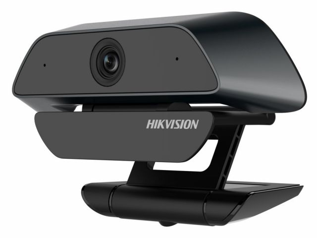 POUŽITÉ - HIKVISION webkamera DS-U12/ 2MP CMOS Sensor/ 1080p/ vestavěný mikrofon/ držák/ Plug and Play/ USB 2.0/ kabel ...