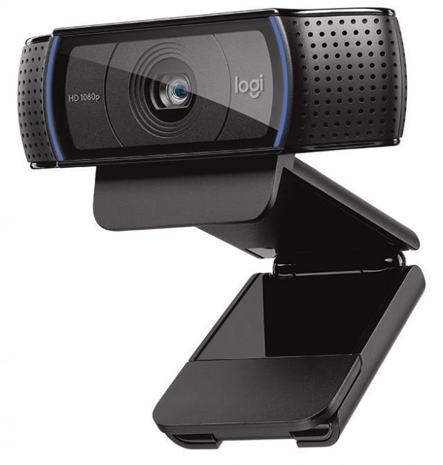 LOGITECH HD webkamera C920/ 1920x1080/ 15MPx/ USB/ černá