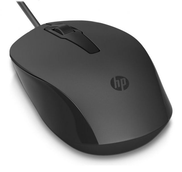 HP 150 myš drátová, černá
