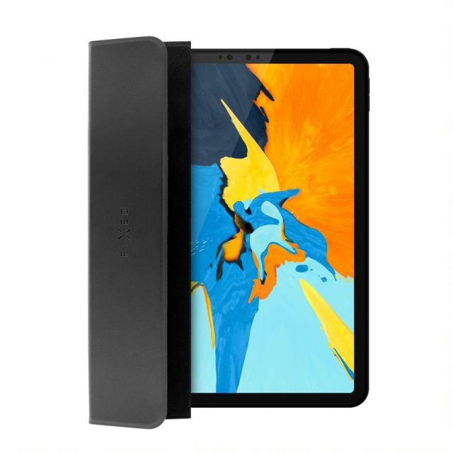 Pouzdro FIXED Padcover pro Apple iPad 10,2" (2019/2020/2021) se stojánkem, podpora Sleep and Wake, temné šedé
