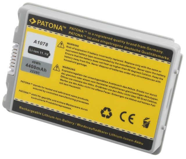 PATONA baterie pro ntb APPLE POWERBOOK G4 15" 4400mAh 11,1V