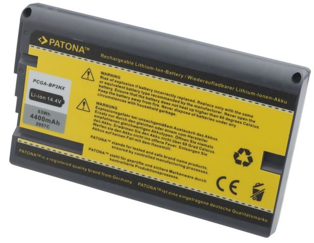 PATONA baterie pro ntb SONY VAIO PCG-FR33 4400mAh Li-Ion 14,8V