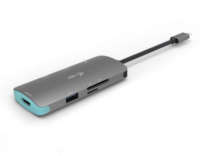 i-tec dokovací stanice USB-C Metal/ Nano Dock/ 4K UHD 3840×2160/ 3x USB 3.0/ HDMI + Power Delivery 60 W