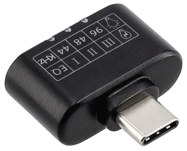 HAMA USB-C audio adaptér Premium/ aktivní/ EQ/ 3,5 mm jack/ černá