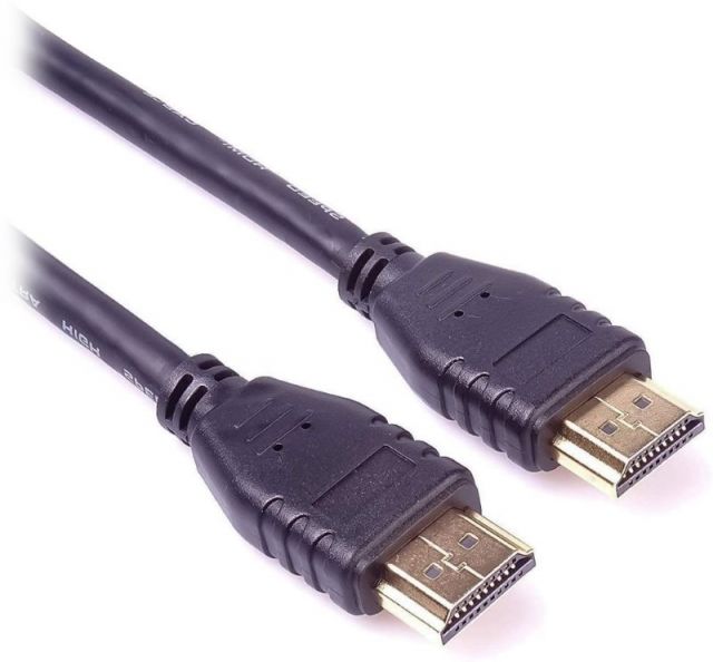 PremiumCord HDMI 2.1 High Speed + Ethernet kabel/ 8K@60Hz / zlacené konektory/ 1,5m/ černý