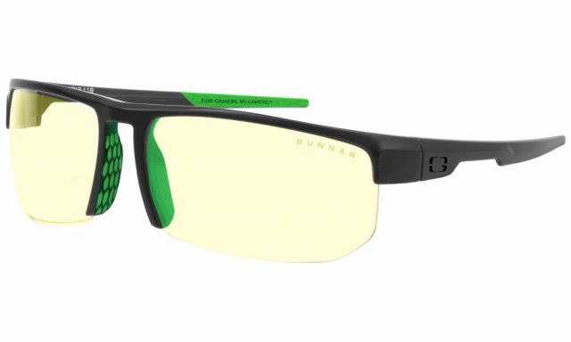 GUNNAR herní brýle RAZER TORPEDO-X / obroučky v barvě ONYX / jantarová skla