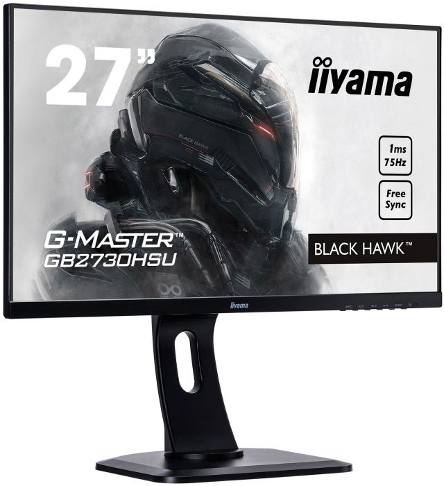 Monitor Iiyama G-MASTER GB2730HSU-B1 27" BLACK HAWK 27” 1ms FullHD Free Sync