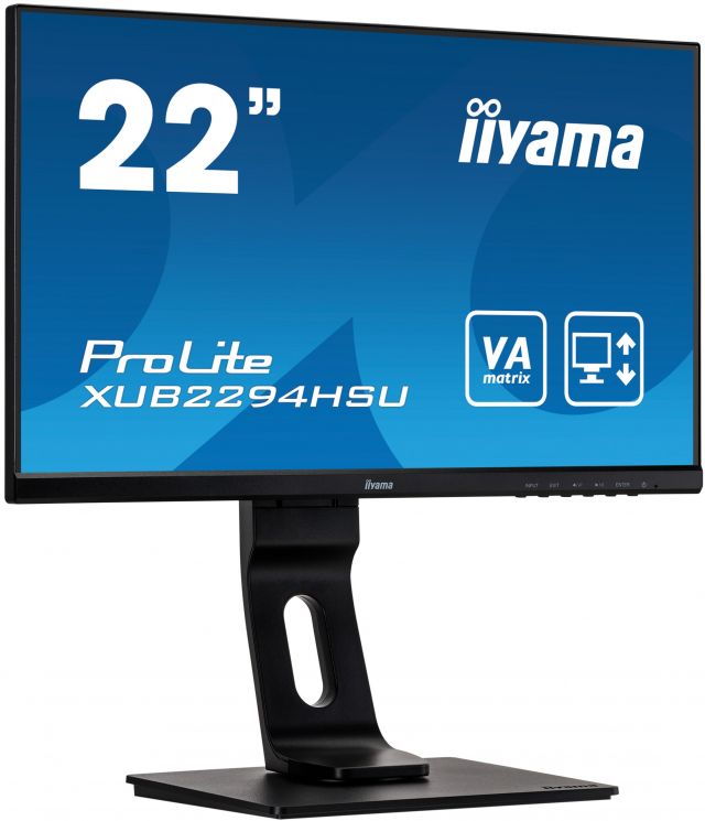 Monitor iyama ProLite XUB2294HSU-B1 22” Full HD, VA, 75Hz, BlueLightReducer