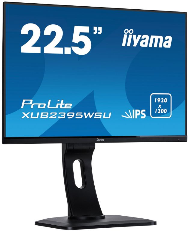 Monitor iiyama ProLite XUB2395WSU-B1 23" UltraSlim 16:10 IPS FlickerFree BlueLightReducer HAS