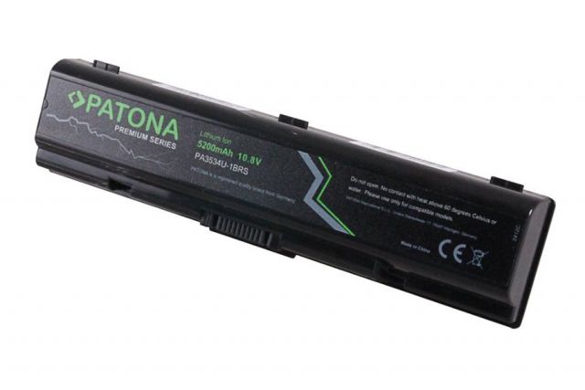 PATONA baterie pro ntb TOSHIBA SATELLITE A200 5200mAh Li-Ion 10,8V PREMIUM