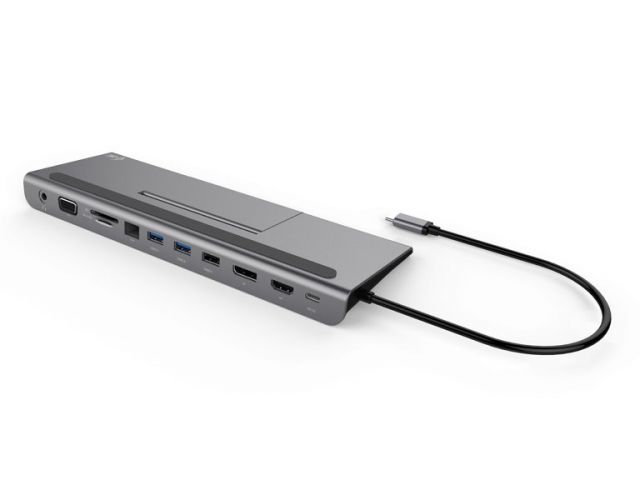 i-tec dokovací stanice USB-C Metal Low Profile 4K Triple/ HDMI/ D-SUB/ DP/ LAN/ 2x USB 3.0/ USB 2.0/ USB-C