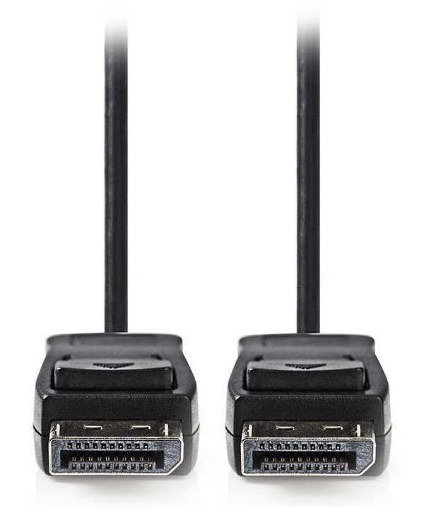 NEDIS kabel DisplayPort/ DisplayPort zástrčka - DisplayPort zástrčka/ černý/ 2m