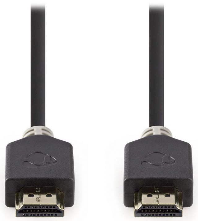 NEDIS High Speed HDMI kabel s ethernetem/ 4K@30Hz/ konektory HDMI-HDMI/ kulatý/ box/ antracit/ 20m