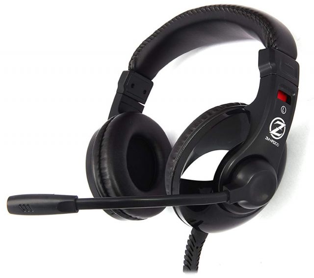 Zalman headset ZM-HPS200 / herní / náhlavní / drátový / 40mm měniče / 2x 3,5mm jack