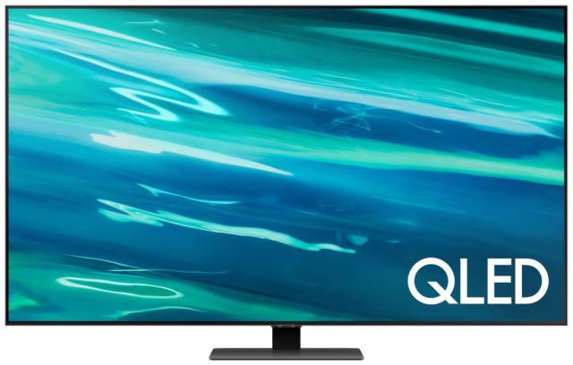 SAMSUNG SMART QLED TV 65"/ QE65Q80A/ 4K Ultra HD 3840x2160/ DVB-T2/S2/C/ H.265/HEVC/ 4xHDMI/ 2xUSB/ Wi-Fi/ LAN/ G
