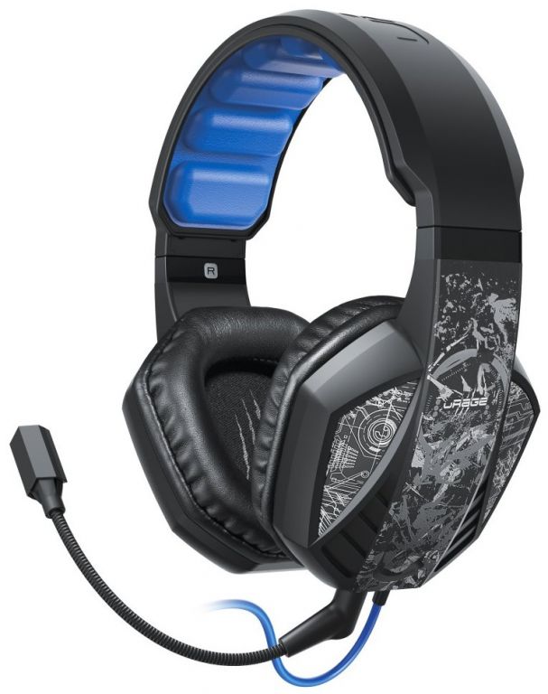 HAMA uRage gamingový headset SoundZ 310/ drátová sluchátka + mikrofon/ USB/ citlivost 92 dB/ černý