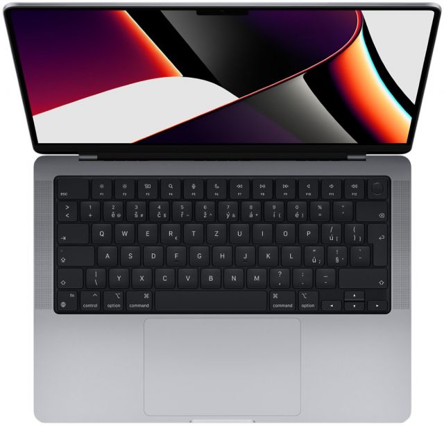 Apple MacBook Pro 14", M1 Pro chip with 8-core CPU and 14-core GPU, 512GB SSD - Space Grey