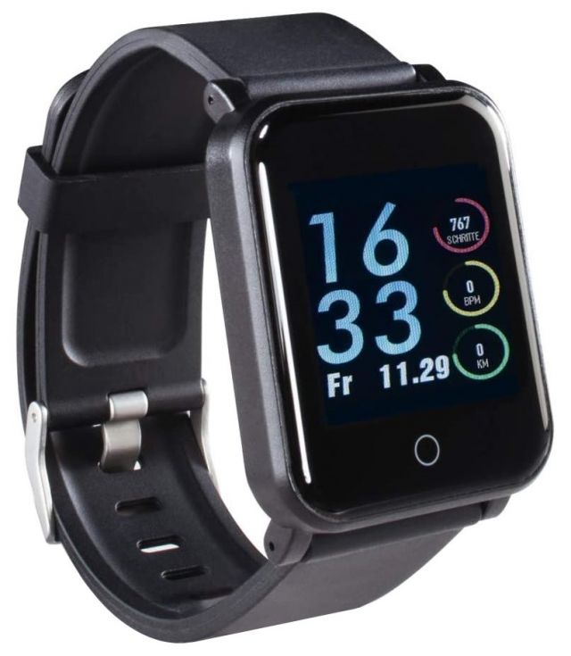 HAMA sportovní hodinky Fit Track 5900/ GPS/ barevný display/ pulz/ kalorie/ analýza spánku/ krokoměr/ černé