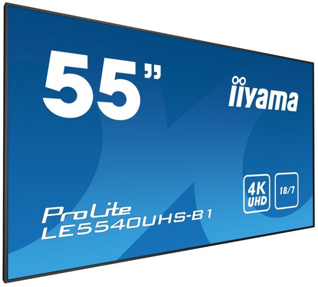 Velkoformátový monitor iiyama ProLite LE5540UHS-B1 55" 4K iisignage