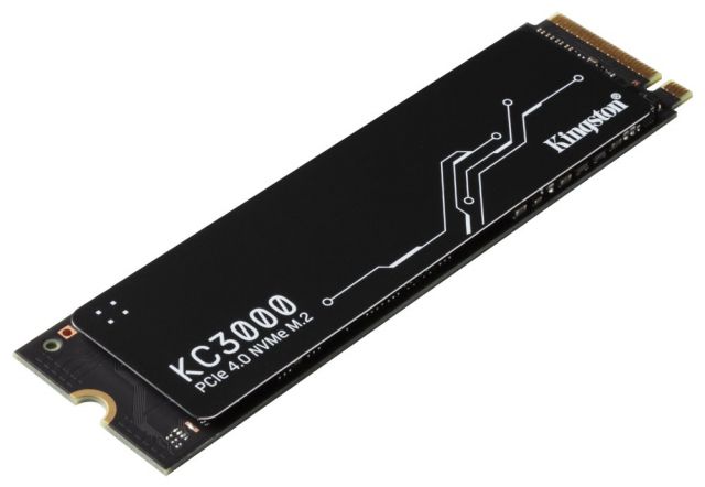 KINGSTON KC3000 512GB SSD / NVMe M.2 PCIe Gen4 / Interní / M.2 2280 / chladič