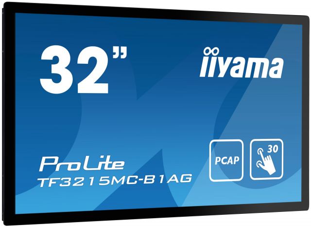 Dotykový monitor k montáži IIYAMA ProLite TF3215MC-B1AG OpenFrame IP65, anti-otisková vrstva