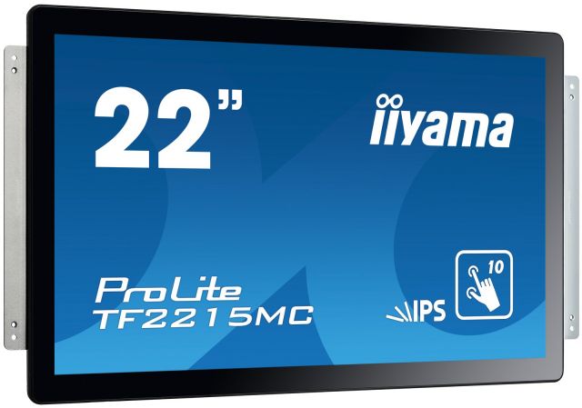 Dotykový monitor k montáži iiyama ProLite TF2215MC-B2 22" IP65, Dotyk přes sklo a ochrana proti otiskům