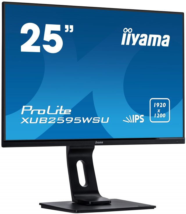Monitor iiyama ProLite XUB2595WSU-B1 25" IPS 16:10 FlickerFree + Blue Light Reducer + Stojan z regulaci