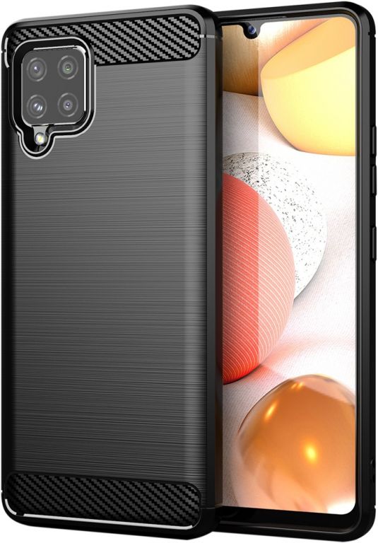 Pouzdro Carbon Samsung Galaxy A42 5G (Černé)