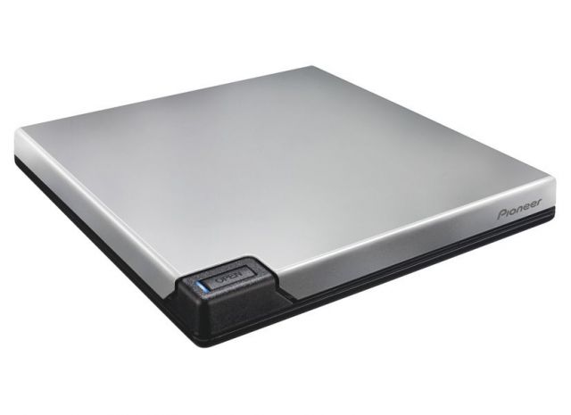 ROZBALENÉ - Pioneer BDR-XD07TS / Blu-ray / externí / M-Disc / USB 3.0 / stříbrná