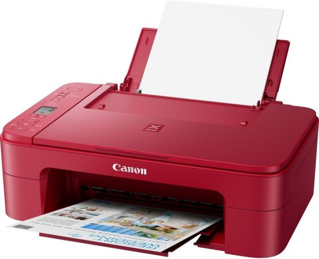 Multifunkční barevná tiskárna Canon PIXMA TS3352 červená
