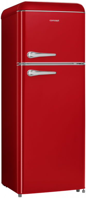 LFTR4555rdr Volně stojící chladnička s mrazničkou RETRO pravá