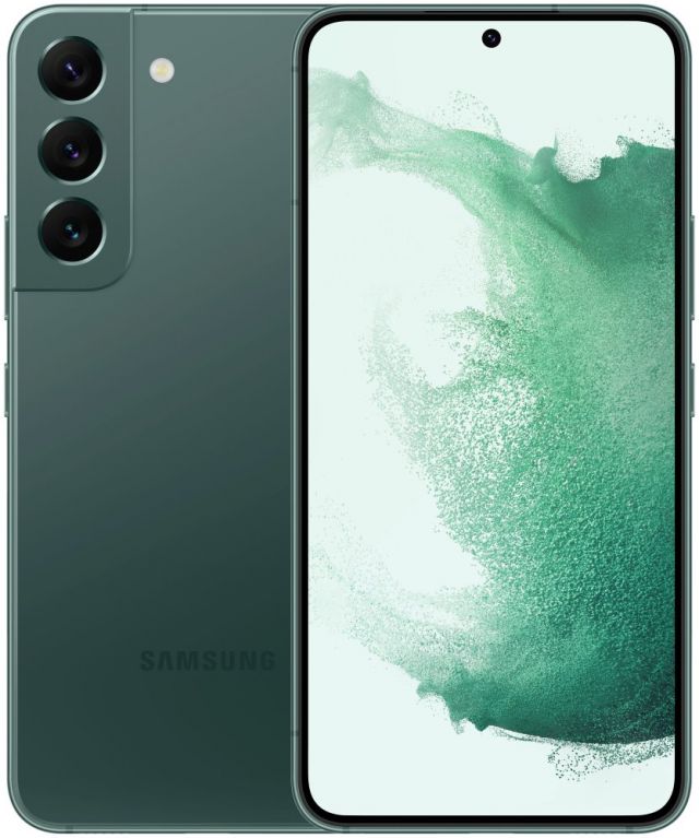 Samsung Galaxy S22 - green 6,1" AMOLED/ single SIM + eSIM/ 128GB/ 8GB RAM/ 5G/ Android 12