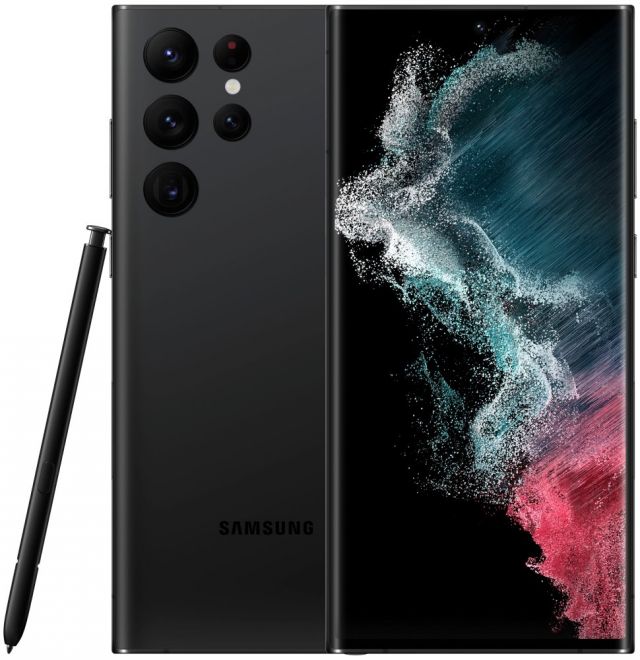 Samsung Galaxy S22 Ultra - black 6,8" AMOLED/ single SIM + eSIM/ 256GB/ 12GB RAM/ 5G/ Android 12
