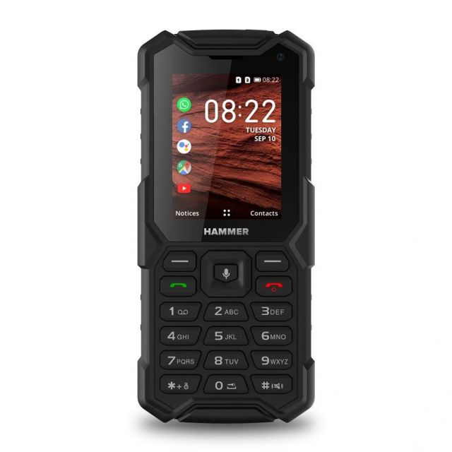 Odolný telefon myPhone Hammer 5 Smart černý