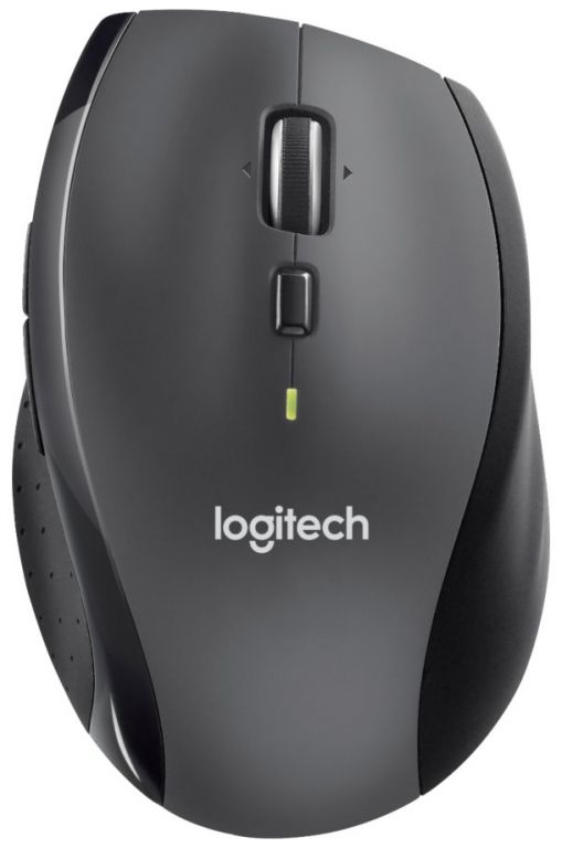 Logitech myš M705/ Bezdrátová/ Laserová/ 1000dpi/ 2.4GHz/ USB přijímač/ černo-stříbrná